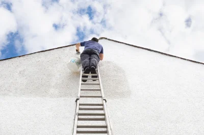 Peinture extérieure à Grez-en-Bouère — façades et ravalement